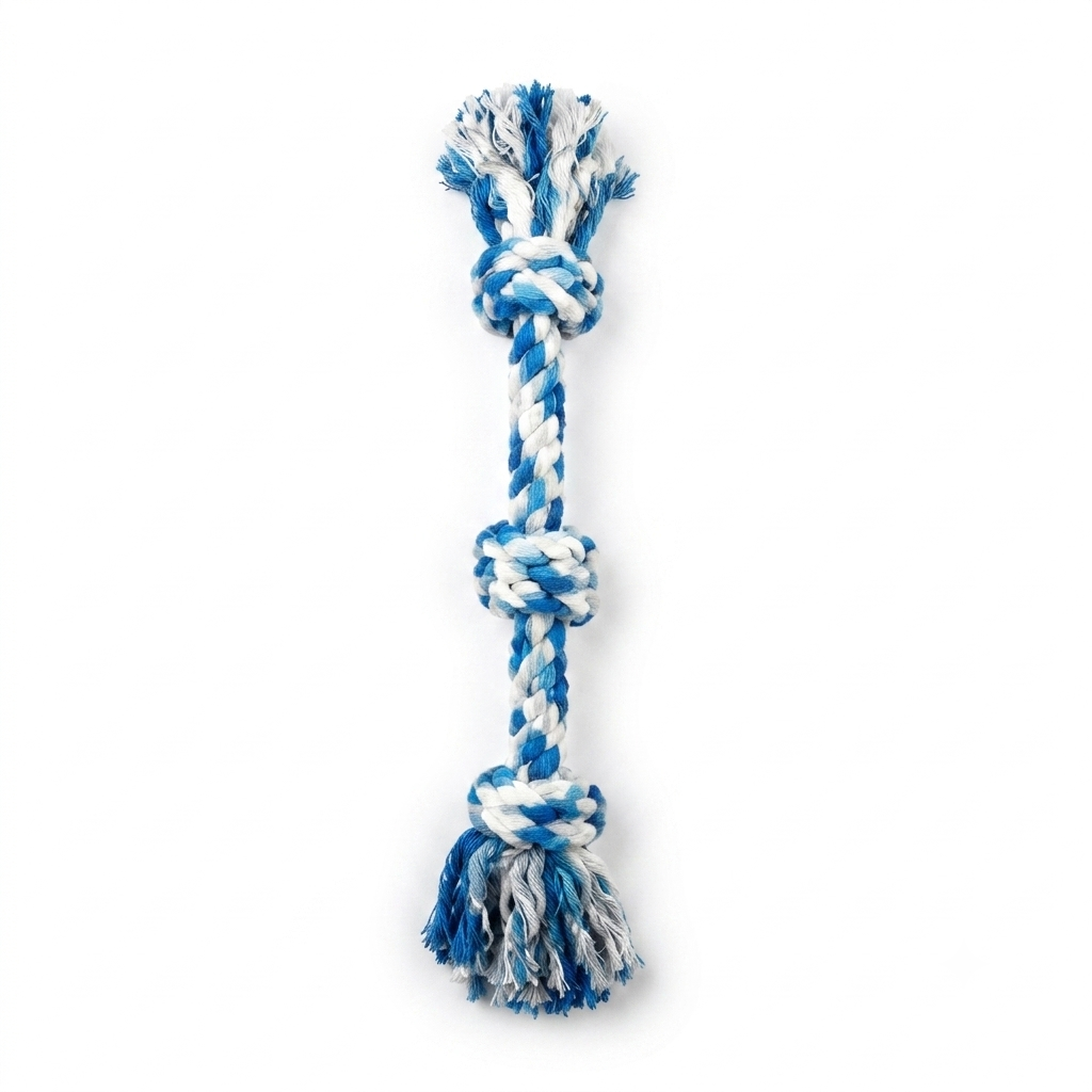 Pulling the knot toy